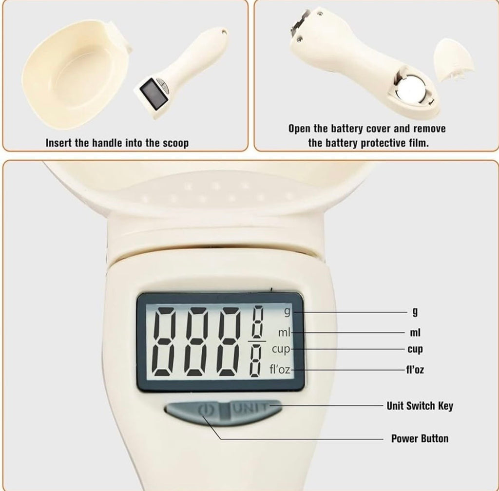 Digital measuring spoon scale – Kitchenova