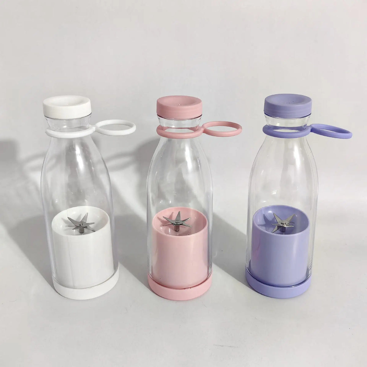 6-Blade Portable Juicer Cup 380ml USB Rechargeable